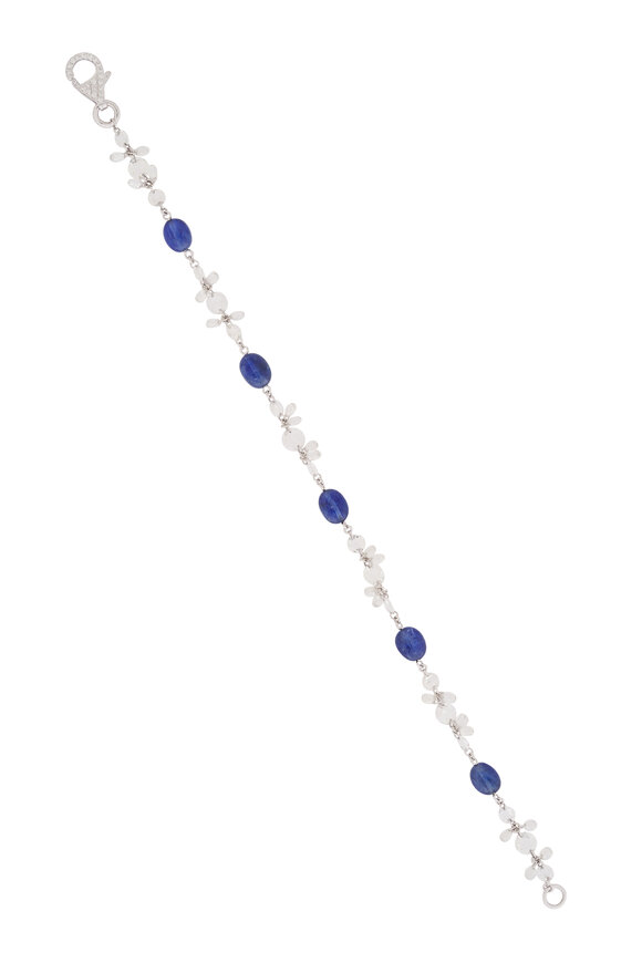 Saboo Fine Jewels Illuminecent Sapphire & Diamond Bracelet