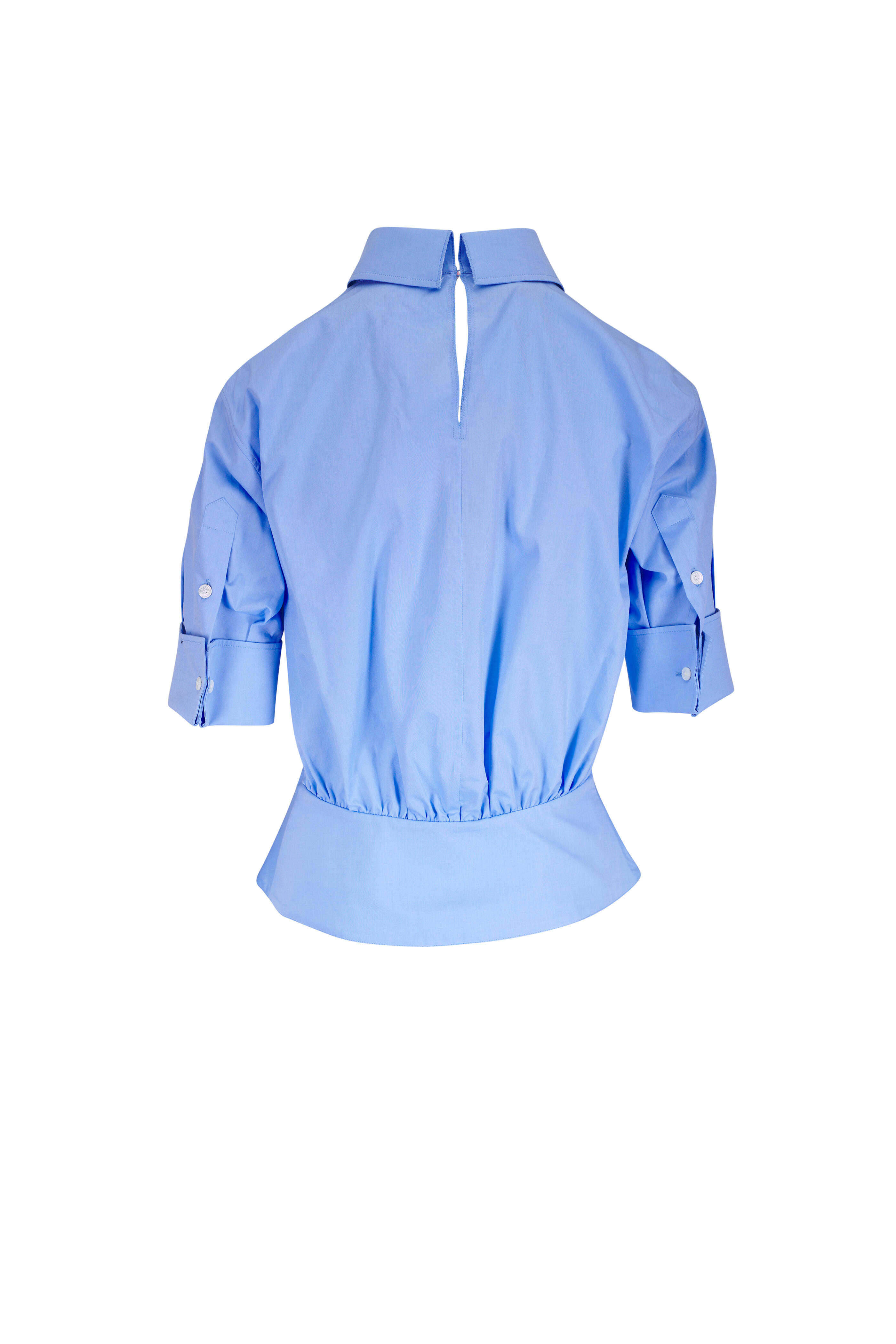 Marni - Light Blue Cotton Poplin Blouse