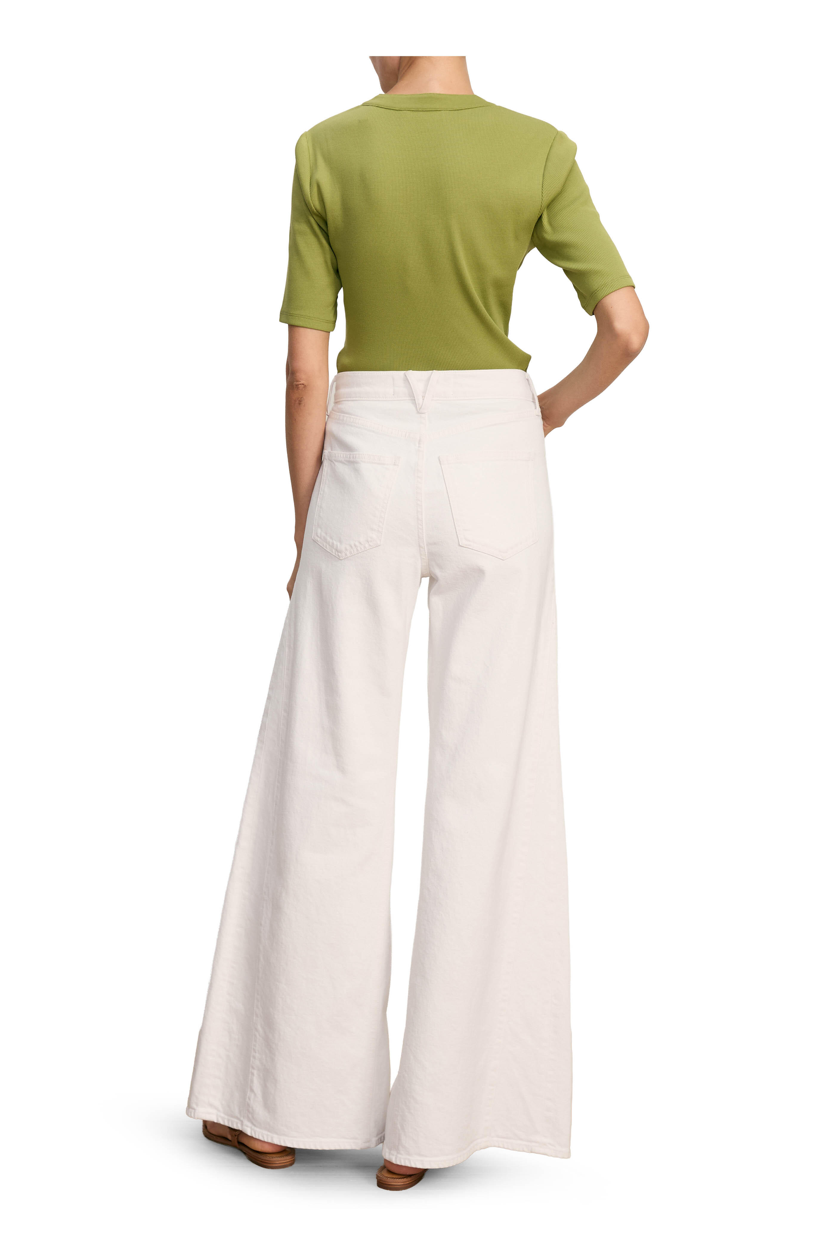 Veronica Beard - Reubian Cactus Henley T-Shirt - view 3