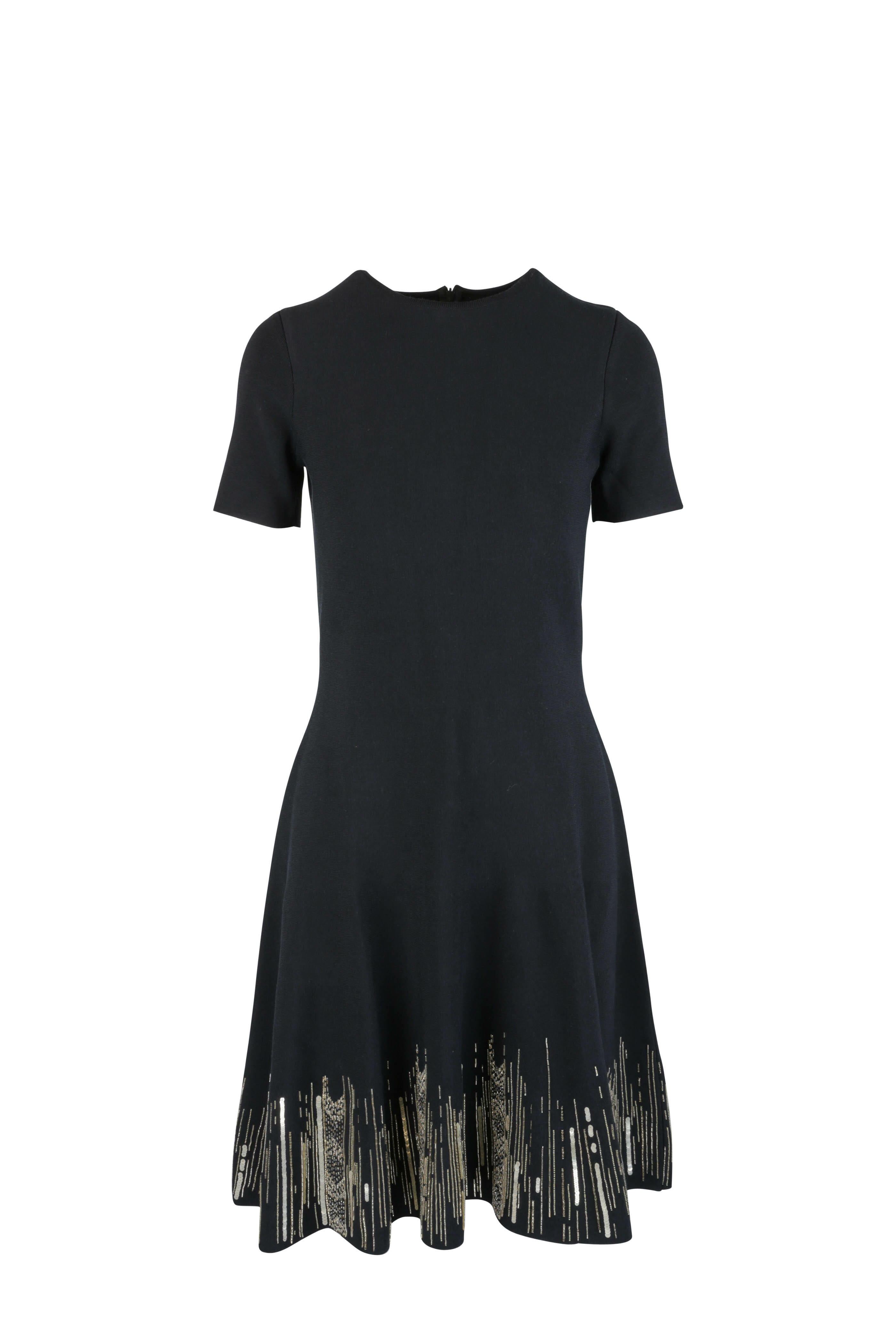 michael kors feather embroidered dress La Divine main image 1