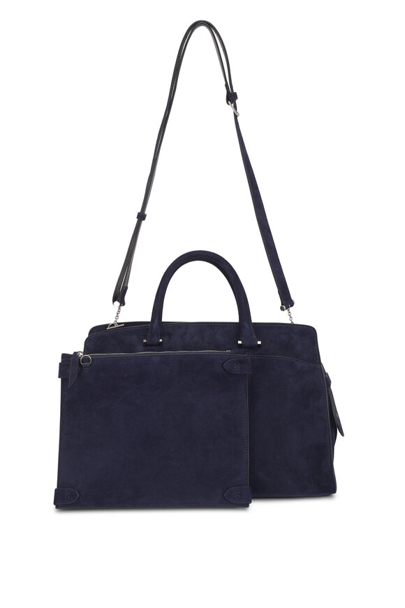 Métier Private Eye Midnight Suede Bag - view 5