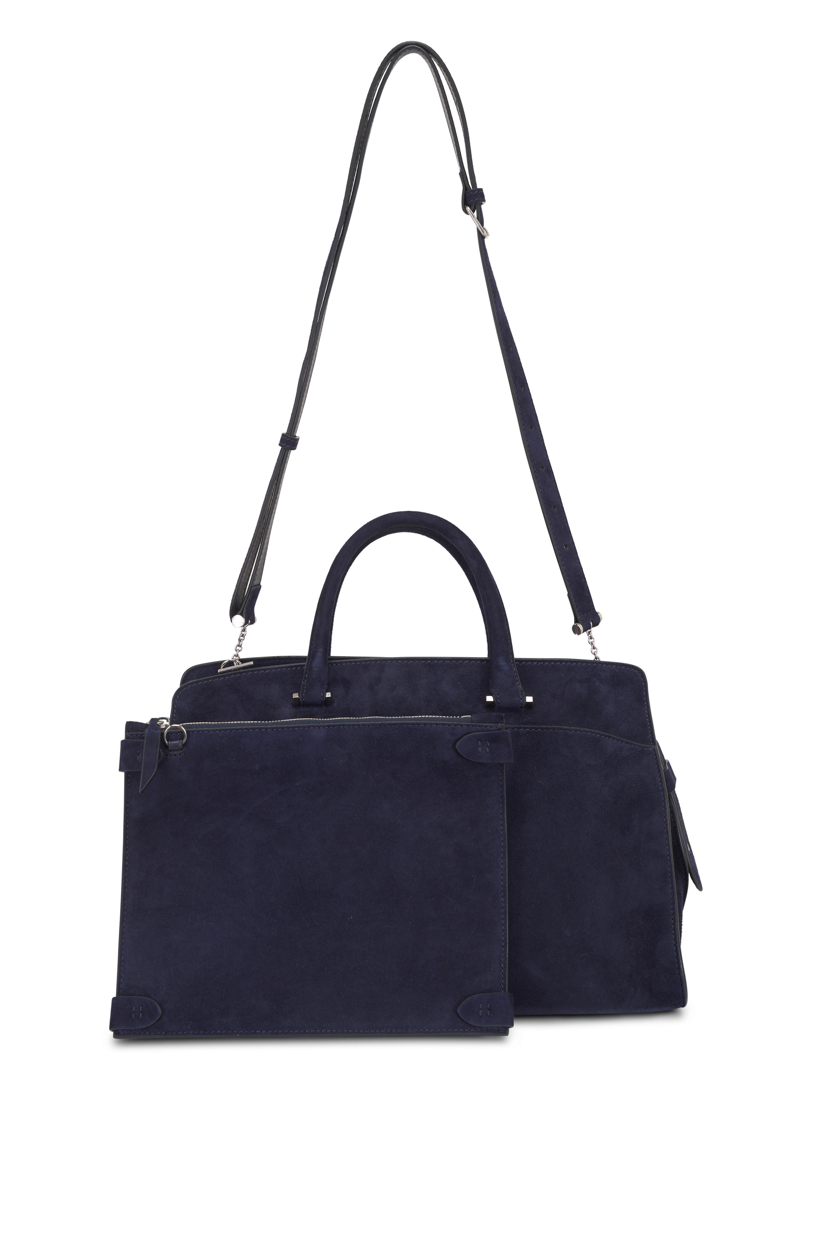 Métier - Private Eye Midnight Suede Bag