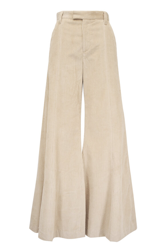 Brunello Cucinelli Dune Corduroy Flare Pant - view 1