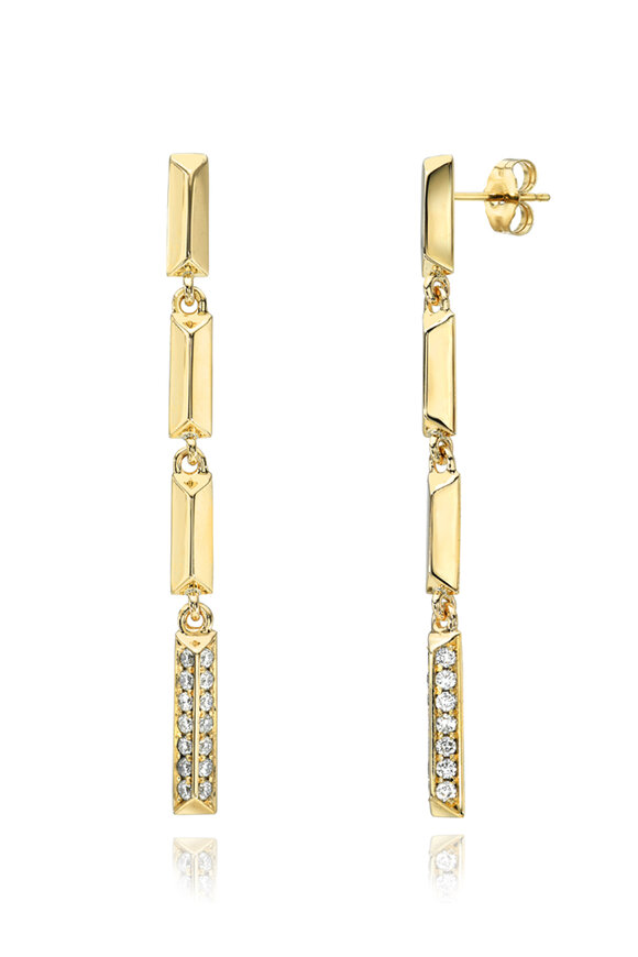 Dru Diamond Candelabra Earrings