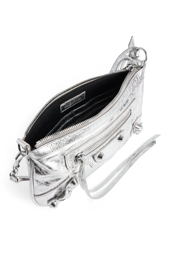 Balenciaga Le City Silver Pouch - view 11