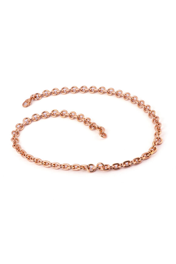Sylva & Cie 18k Rose Gold Multi Rose Chain - view 1