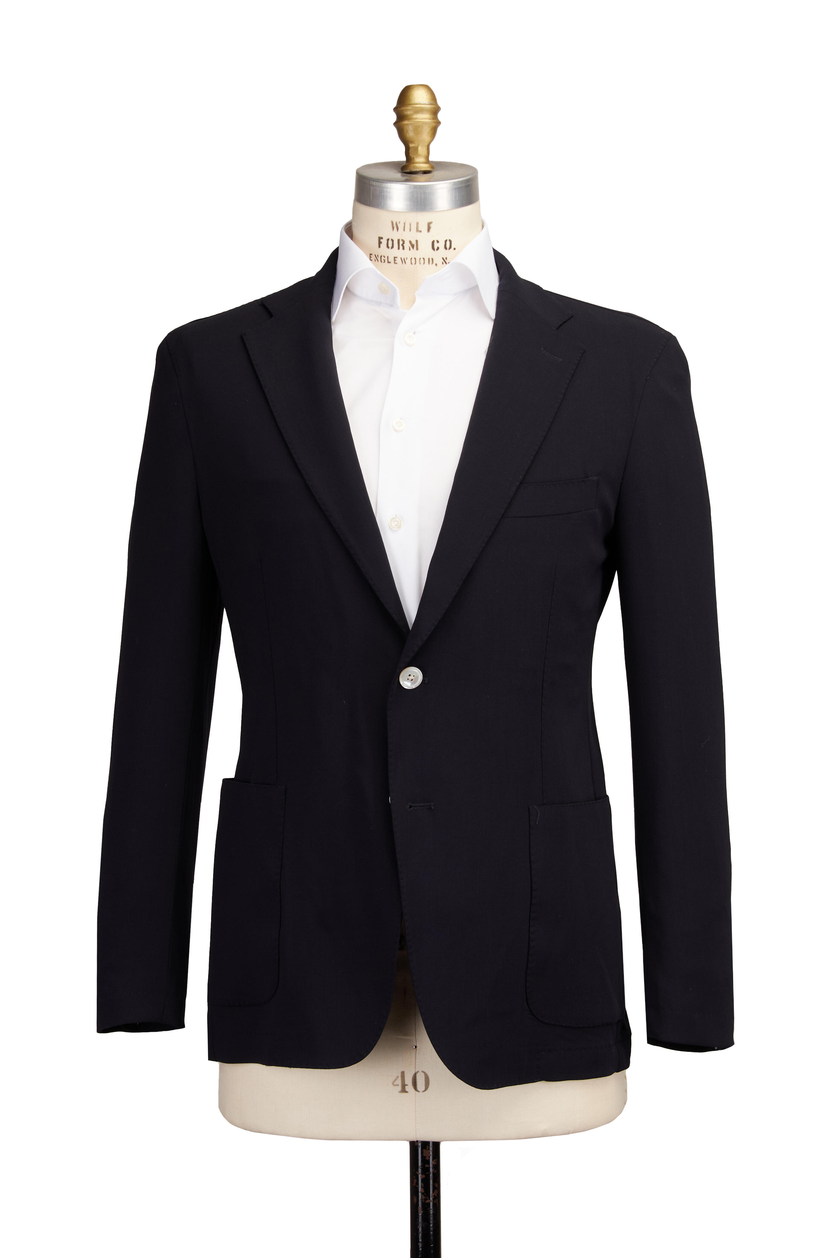 Marco Pescarolo - Navy Soft Wool Sportcoat - view 2