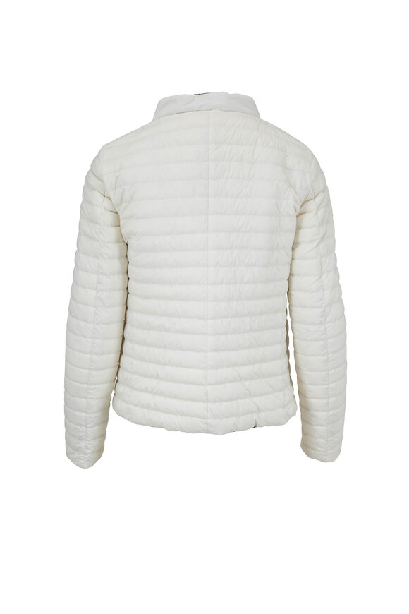 Herno - Black & Ivory Reversible Puffer Jacket