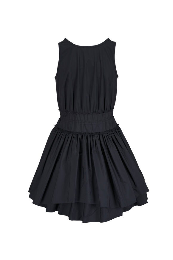 loewe cotton dress LOEWE - Pleated Dress In Cotton Blend for Woman - 32