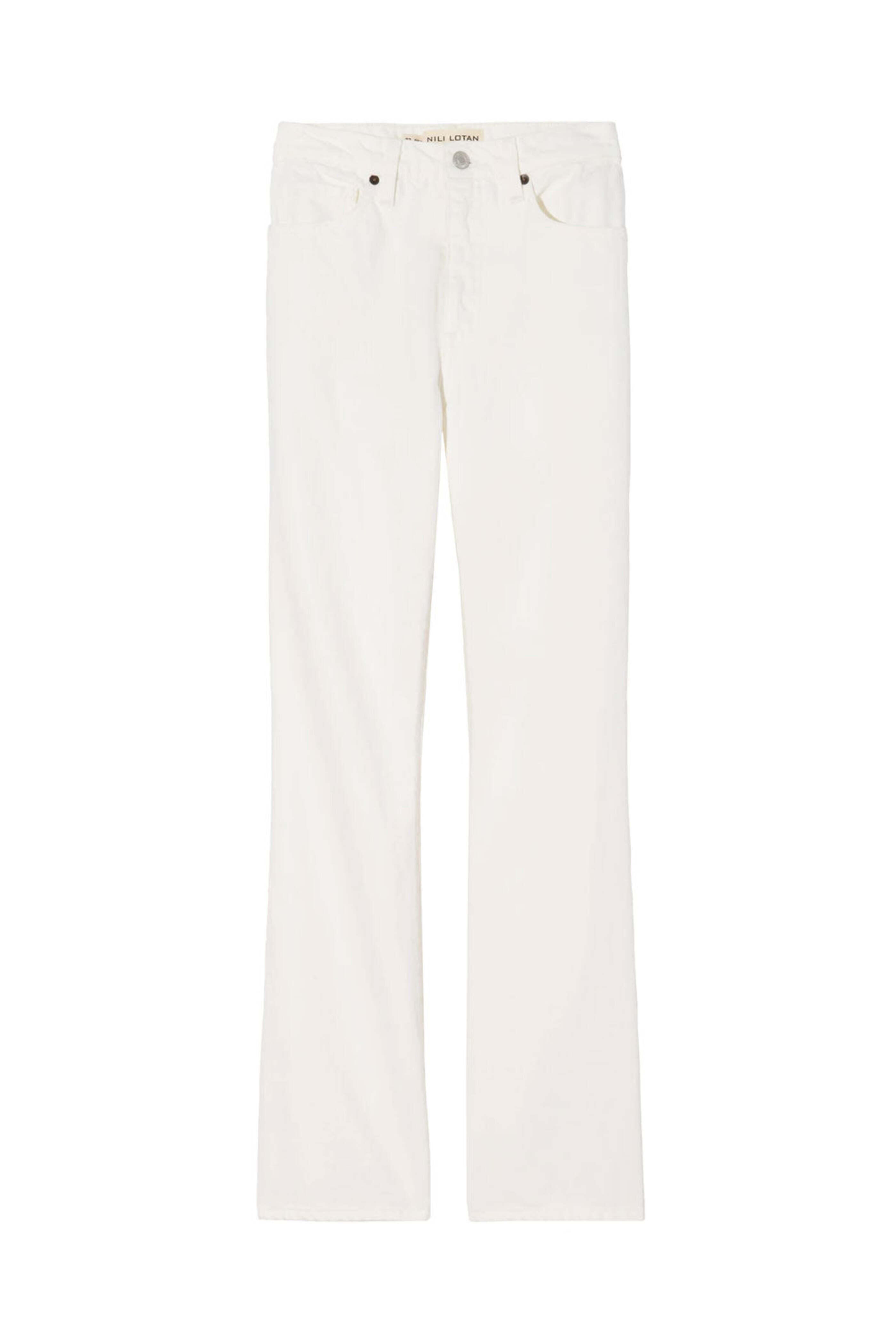 Nili Lotan - Boot Cut Jean in Cream Wash