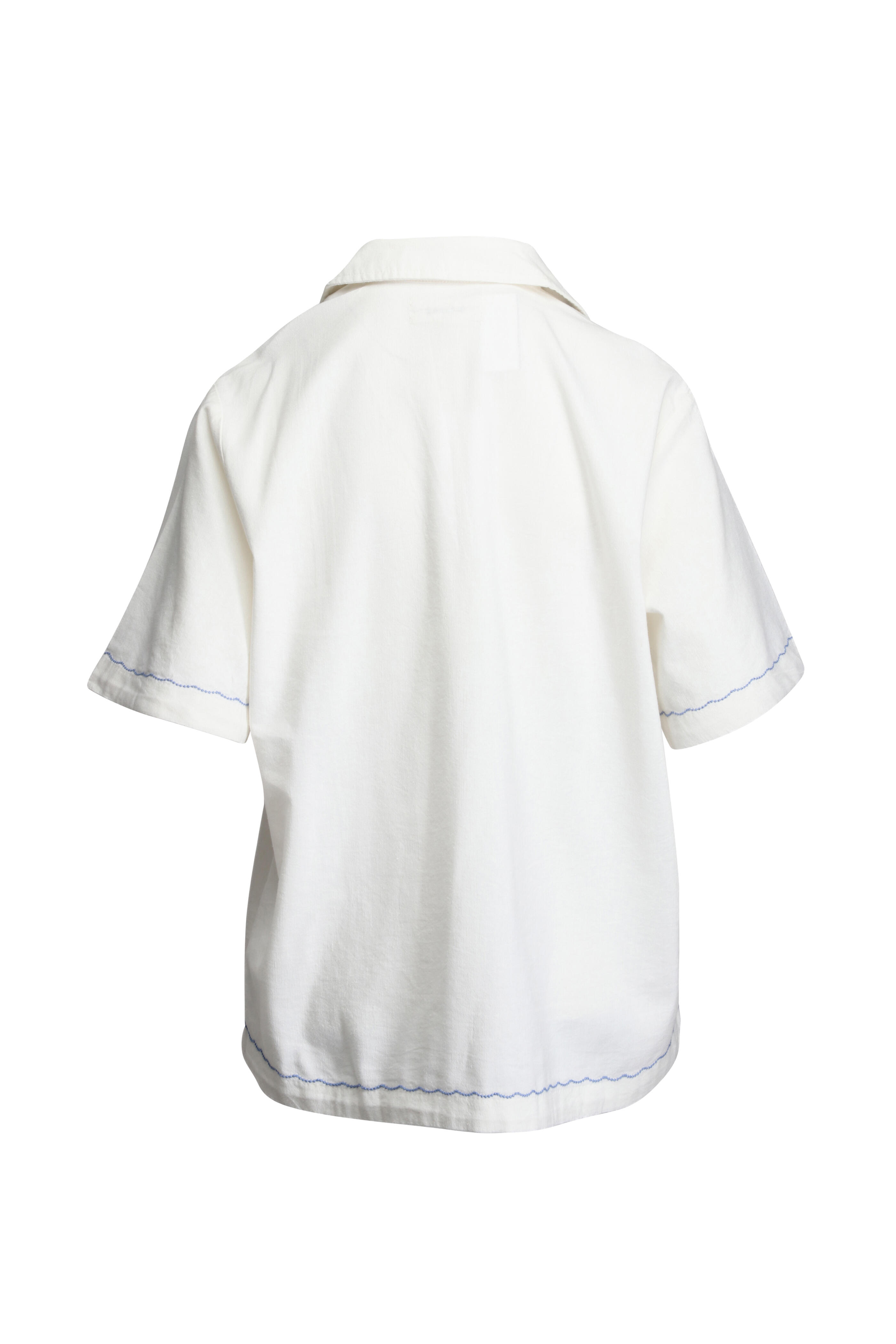 Lspace - La Mer Cream Embroidered Blouse - view 2