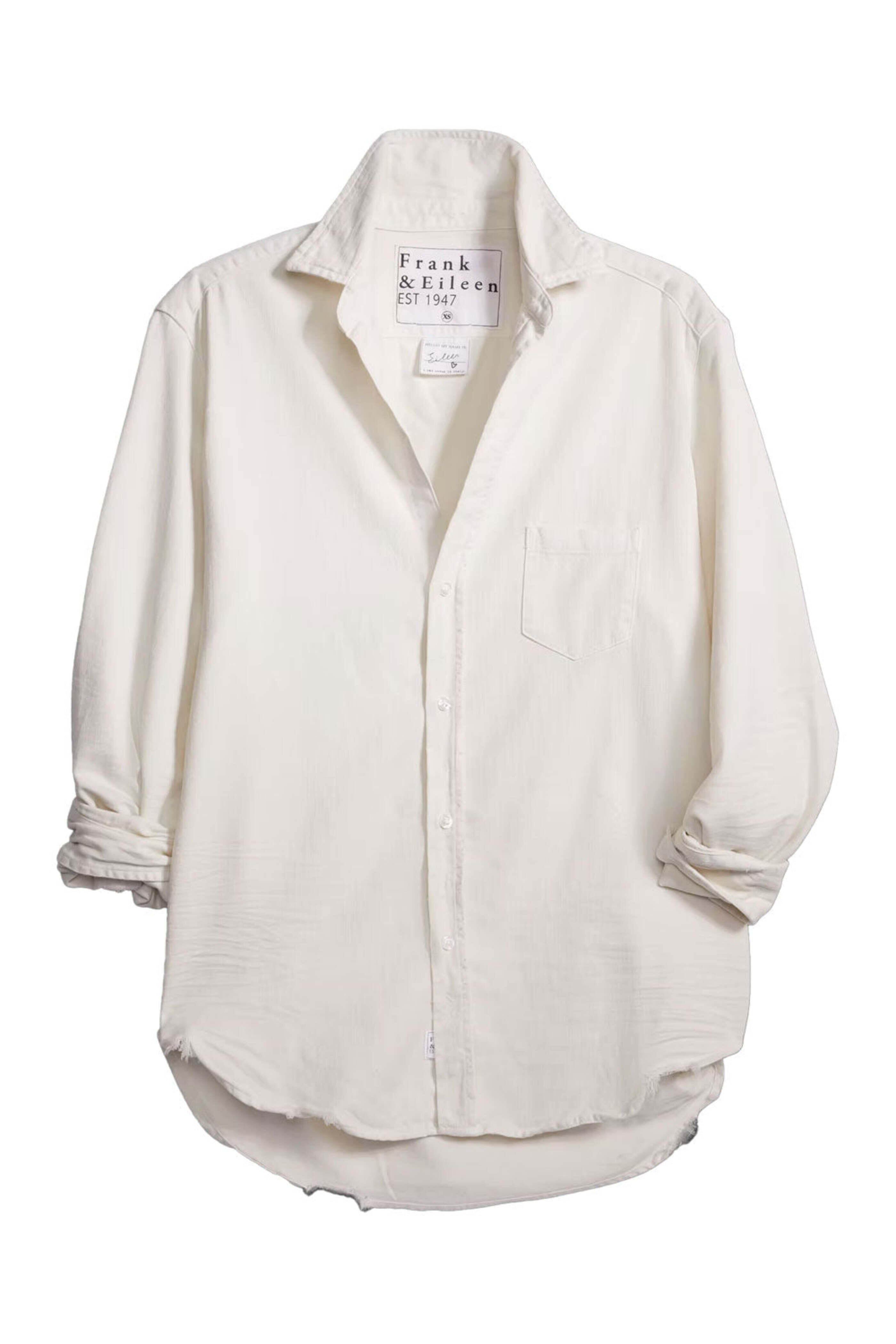 Frank & Eileen - Vintage White Denim Eileen Button Up Shirt