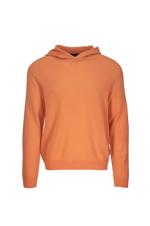 RLX Ralph Lauren Orange Cashmere Hoodie