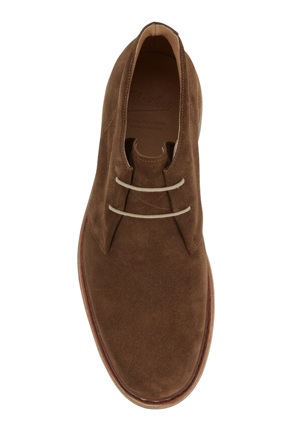 Paraboot - Desert Ario Brown Suede Lace-Up Boot