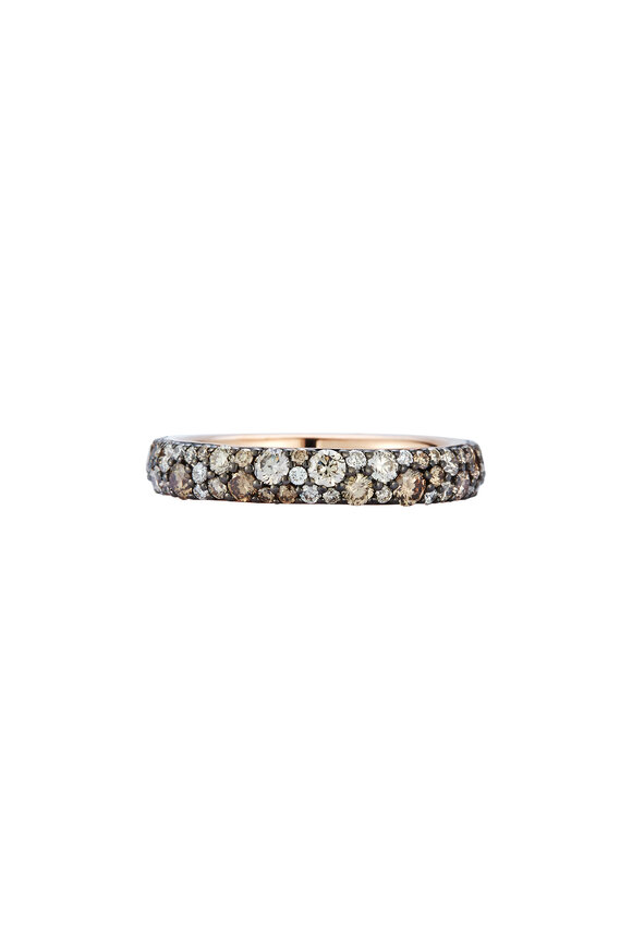 Walters Faith - OC x WF 18K Rose Gold Champagne Diamond Band Ring