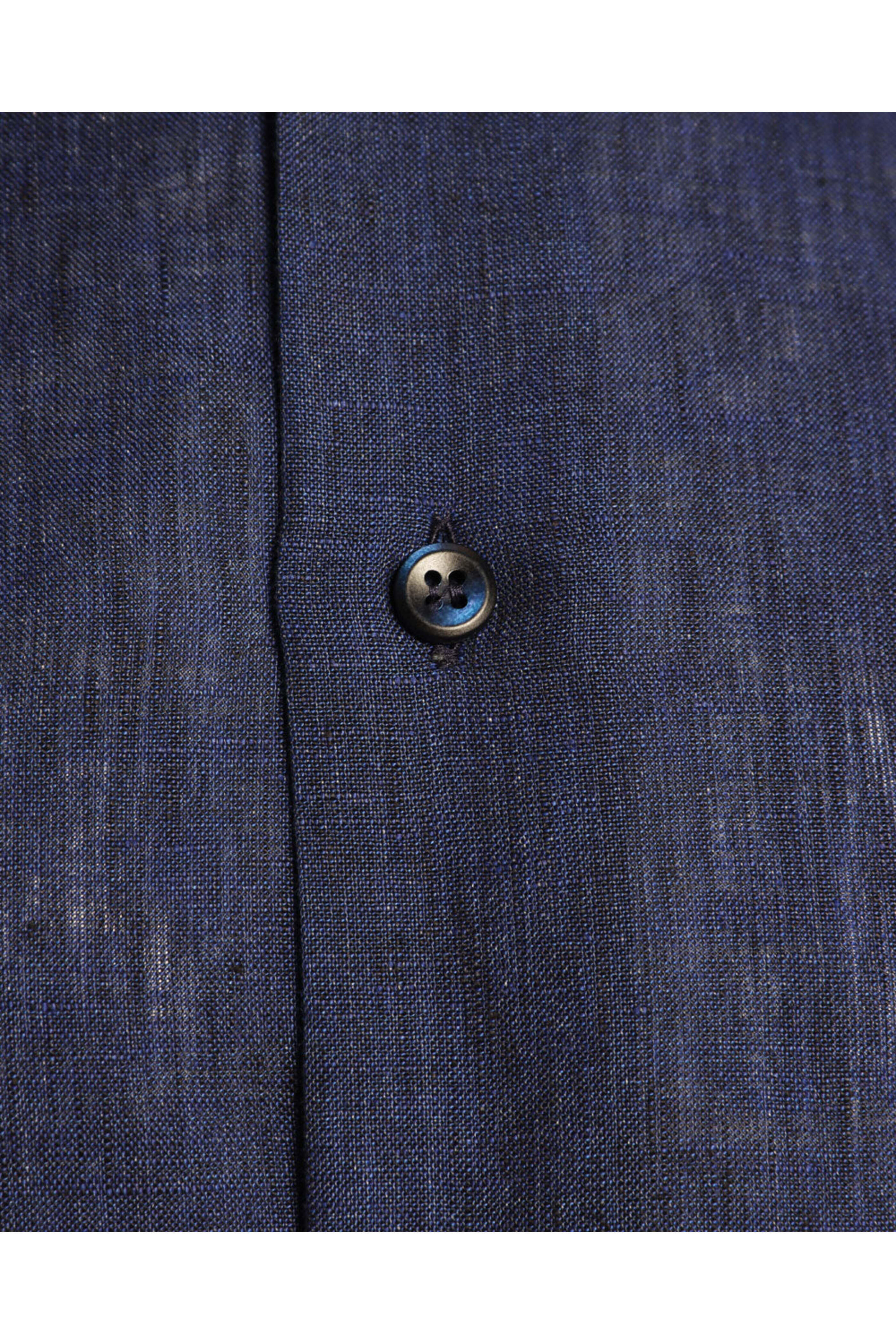 Brioni - Royal Heathered Linen Short Sleeve Sportshirt