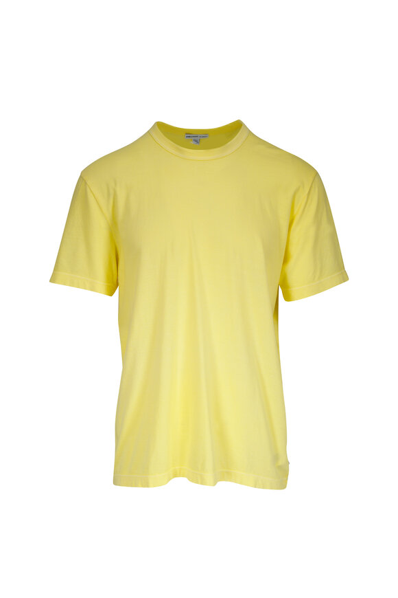 James Perse - Fuji Green Cotton Crewneck T-Shirt