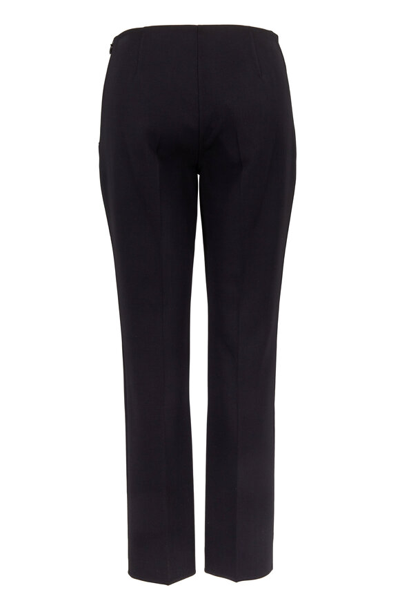 Michael Kors Collection - Black Double-Faced Wool Pants