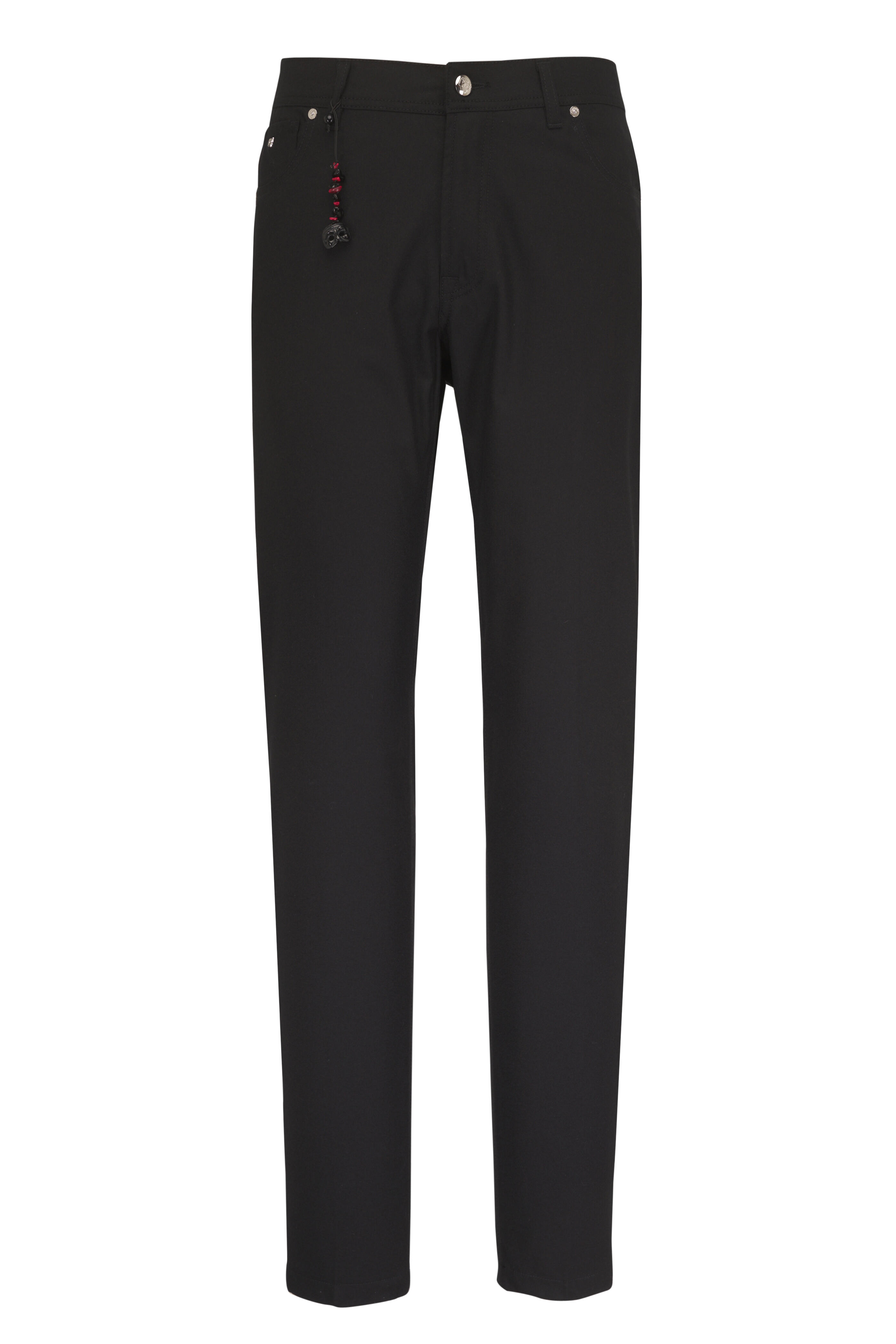 Marco Pescarolo - Nerano Black Five Pocket Pant - view 1