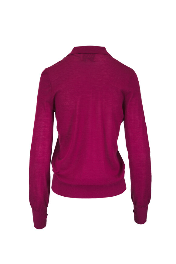 TWP New Rose Cashmere Henley - view 3
