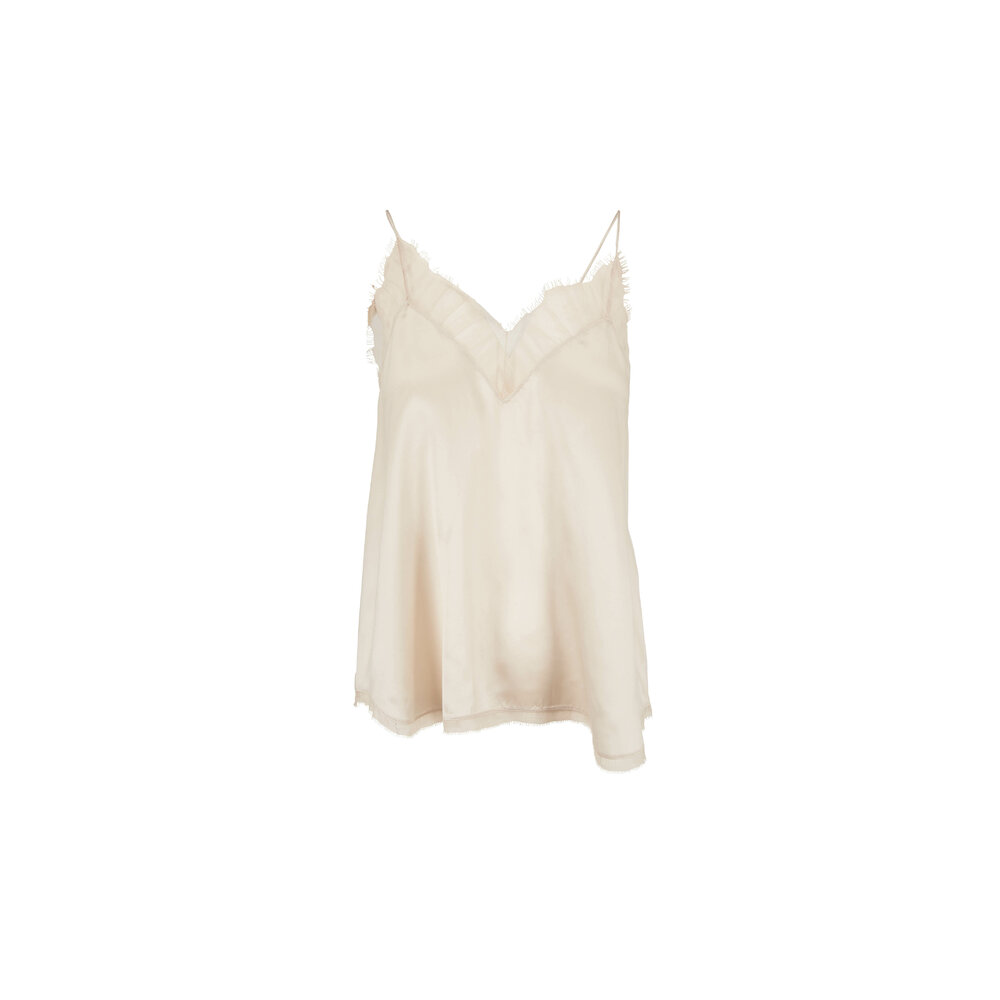 IRO - Berwyn Ecru Lace Racerback Tank | Mitchell Stores