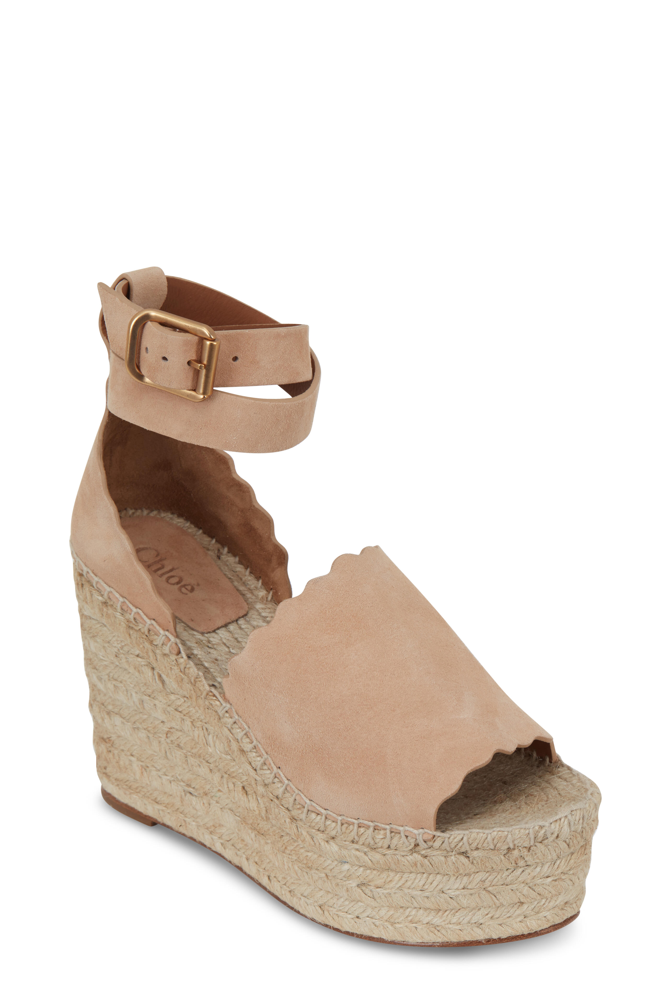 Chloé lauren ankle wrap clearance espadrilles