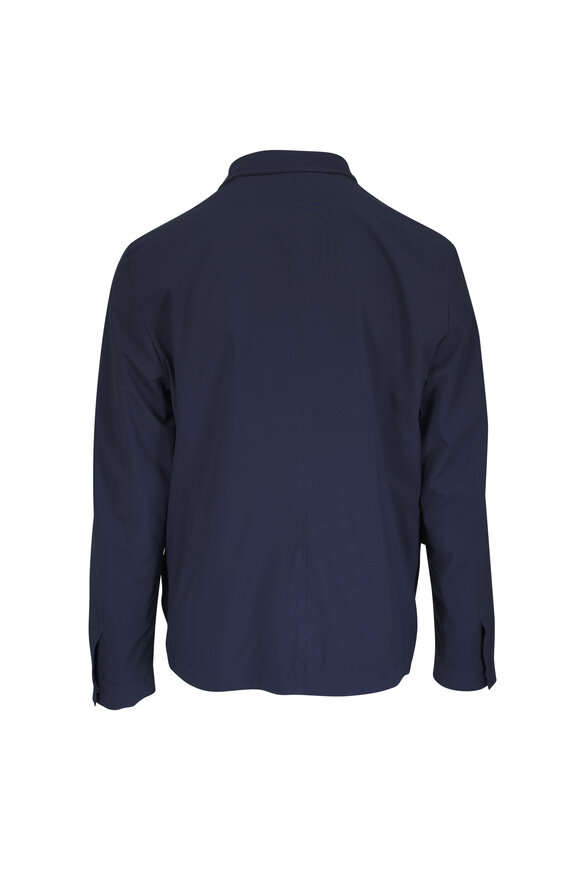 Paul & Shark Typhoon® Platinum Navy Waterproof Car Coat - view 3