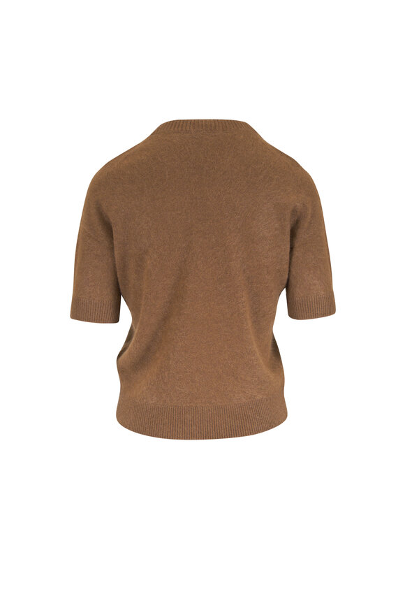Dorothee Schumacher Fluffy Statements Brown Wool & Cashmere Sweater - view 2