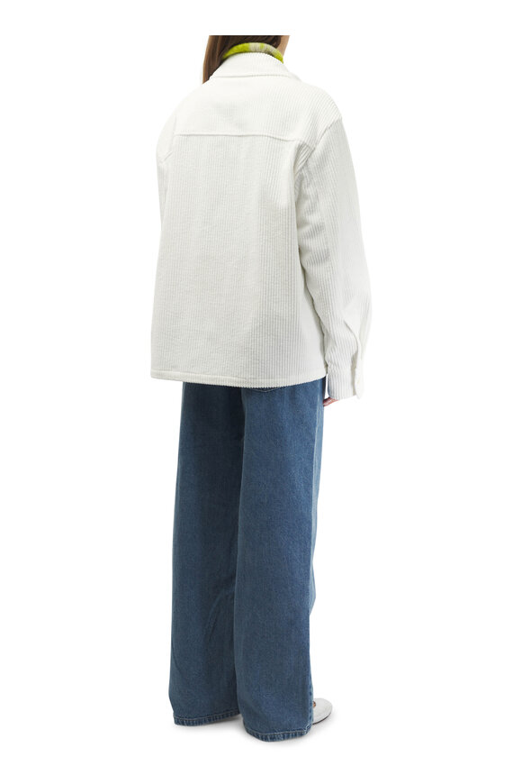 Jil Sander - Regular Crop Fit Porcelain Shirt Jacket