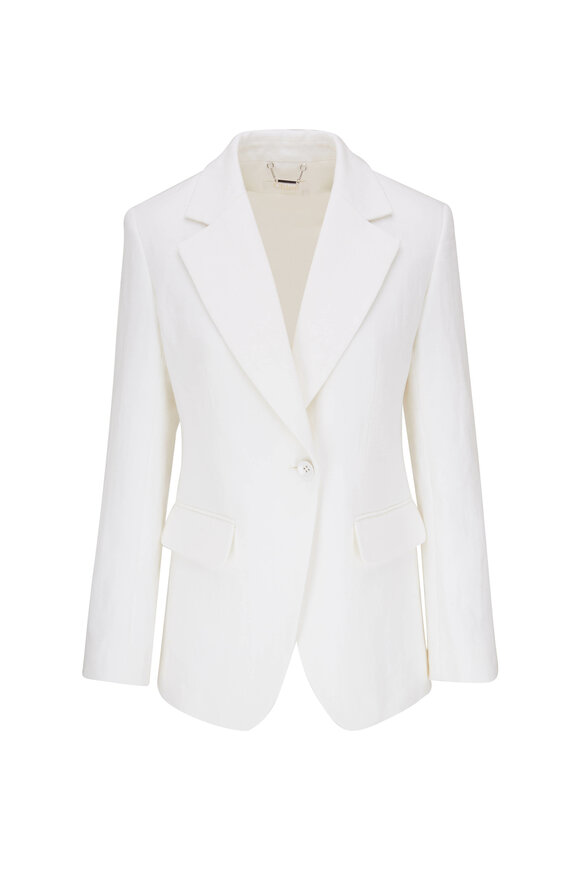 Chloé - White Tailored Jacket 