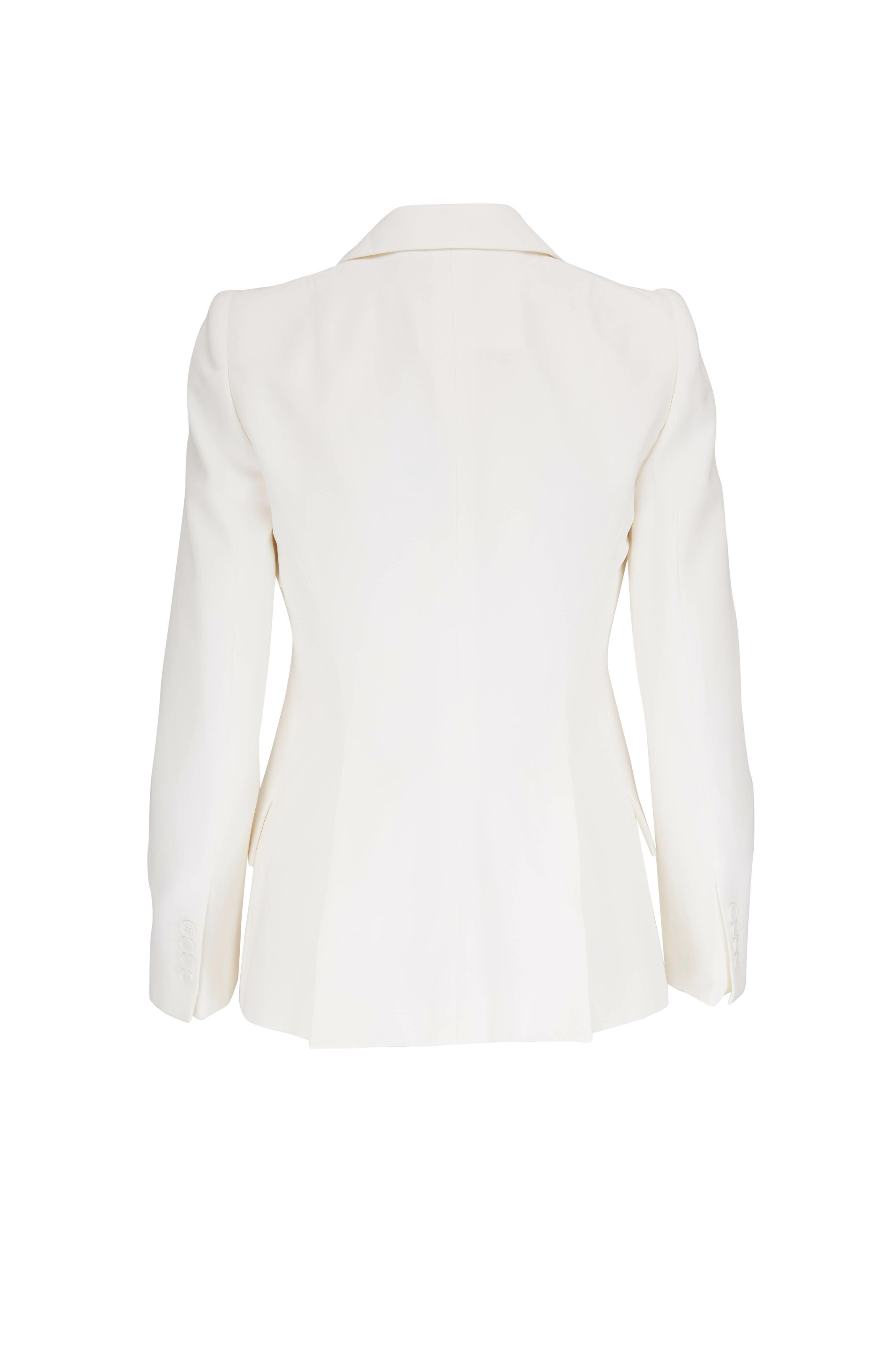 Alexander McQueen - Ivory Core Tailored Jacket | Mitchell Stores