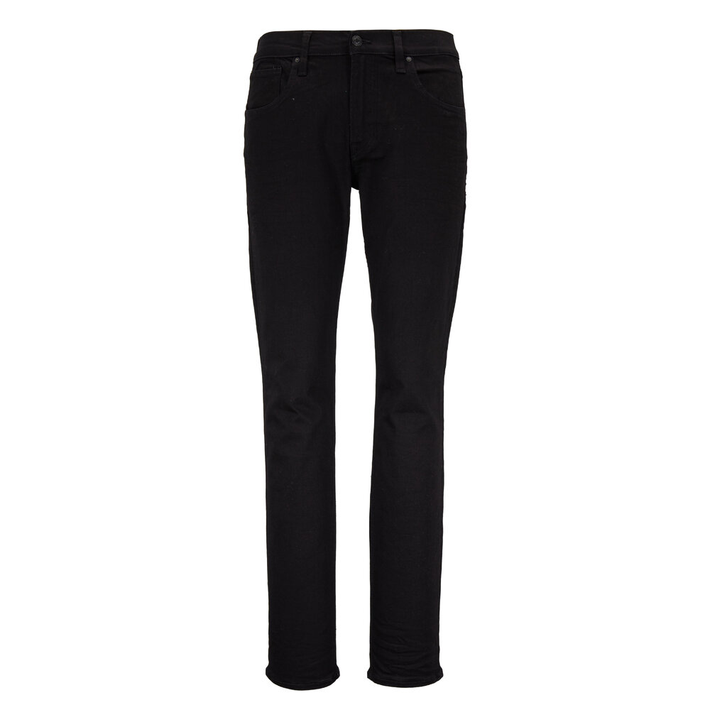 Hudson Clothing Blake Black Slim Straight Jean