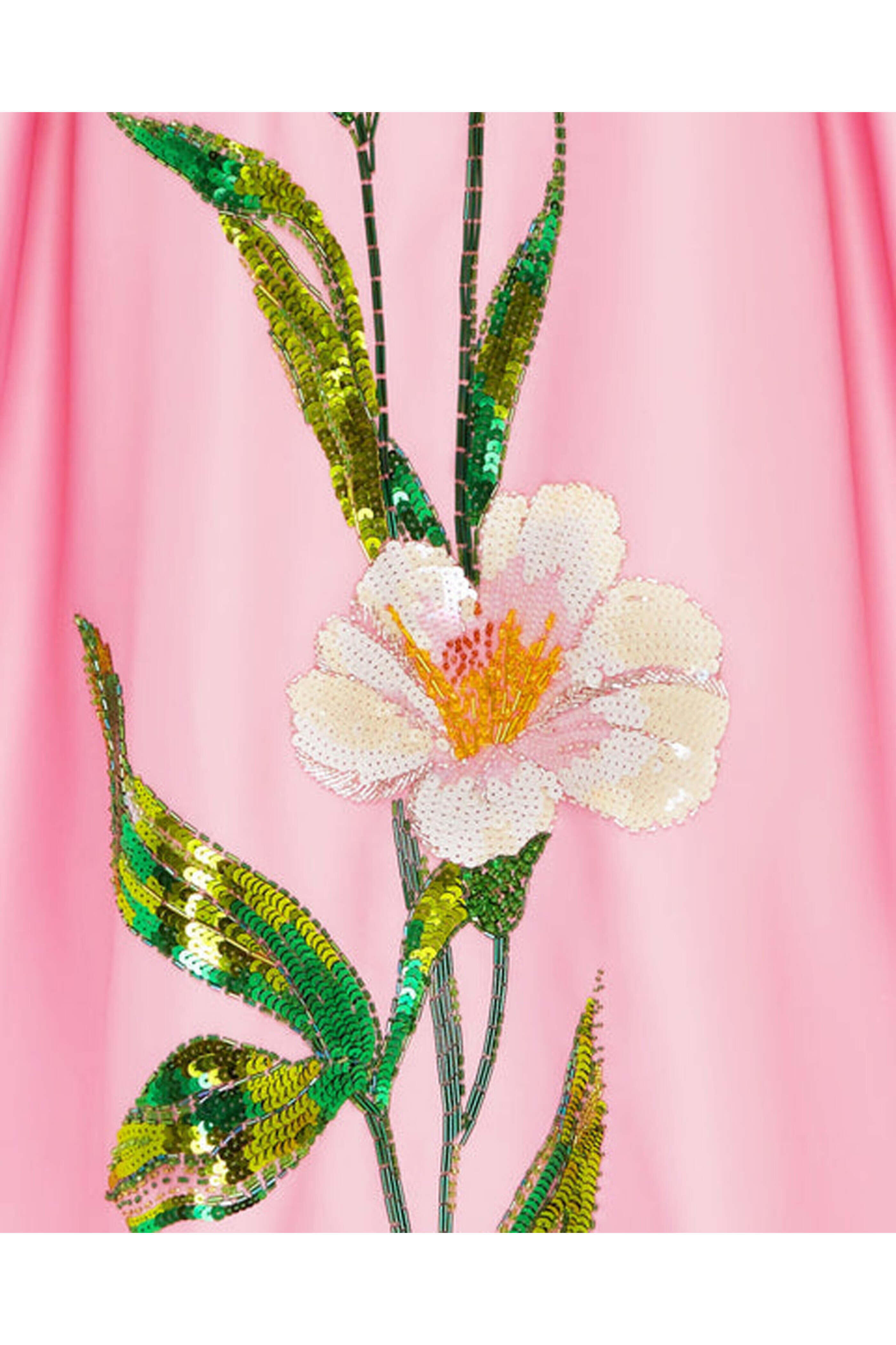 Leo Lin - Camelia Embellished Frances Gown