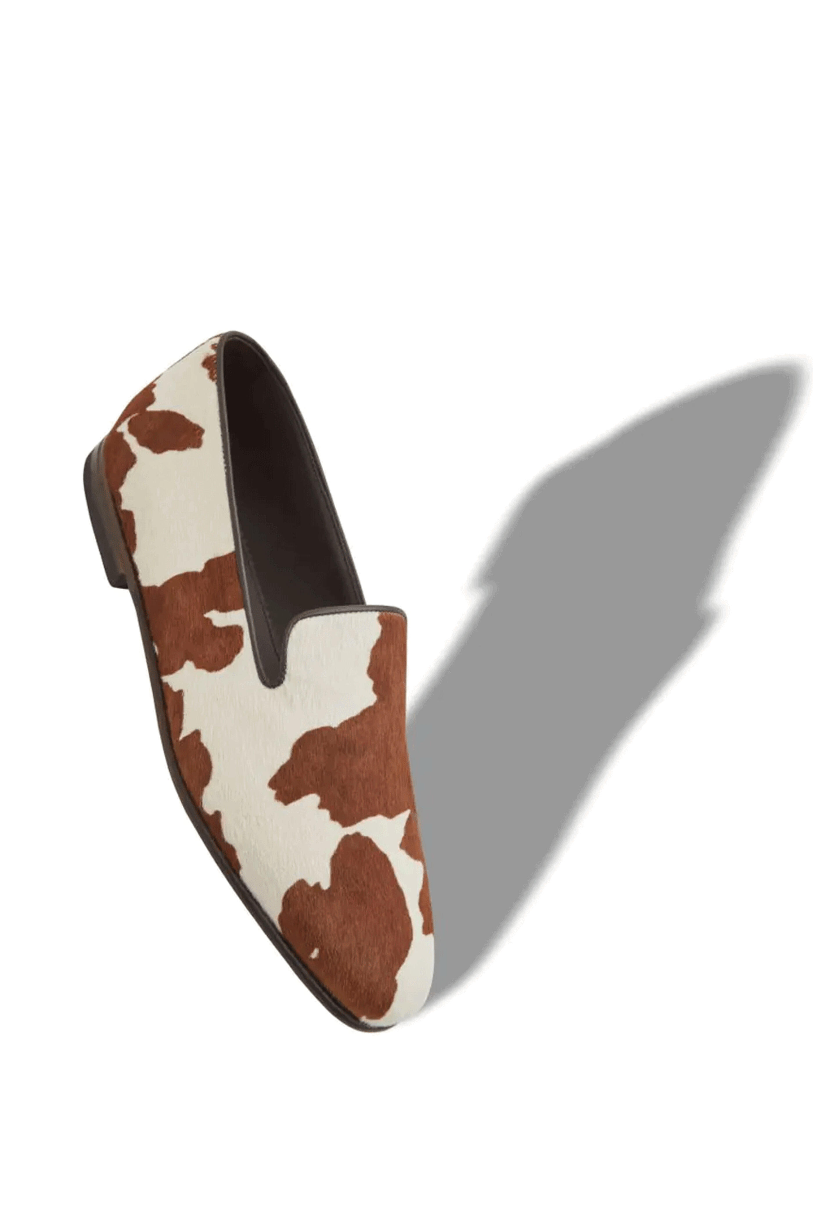Manolo Blahnik - Mario Haircalf Loafer in Cow Print