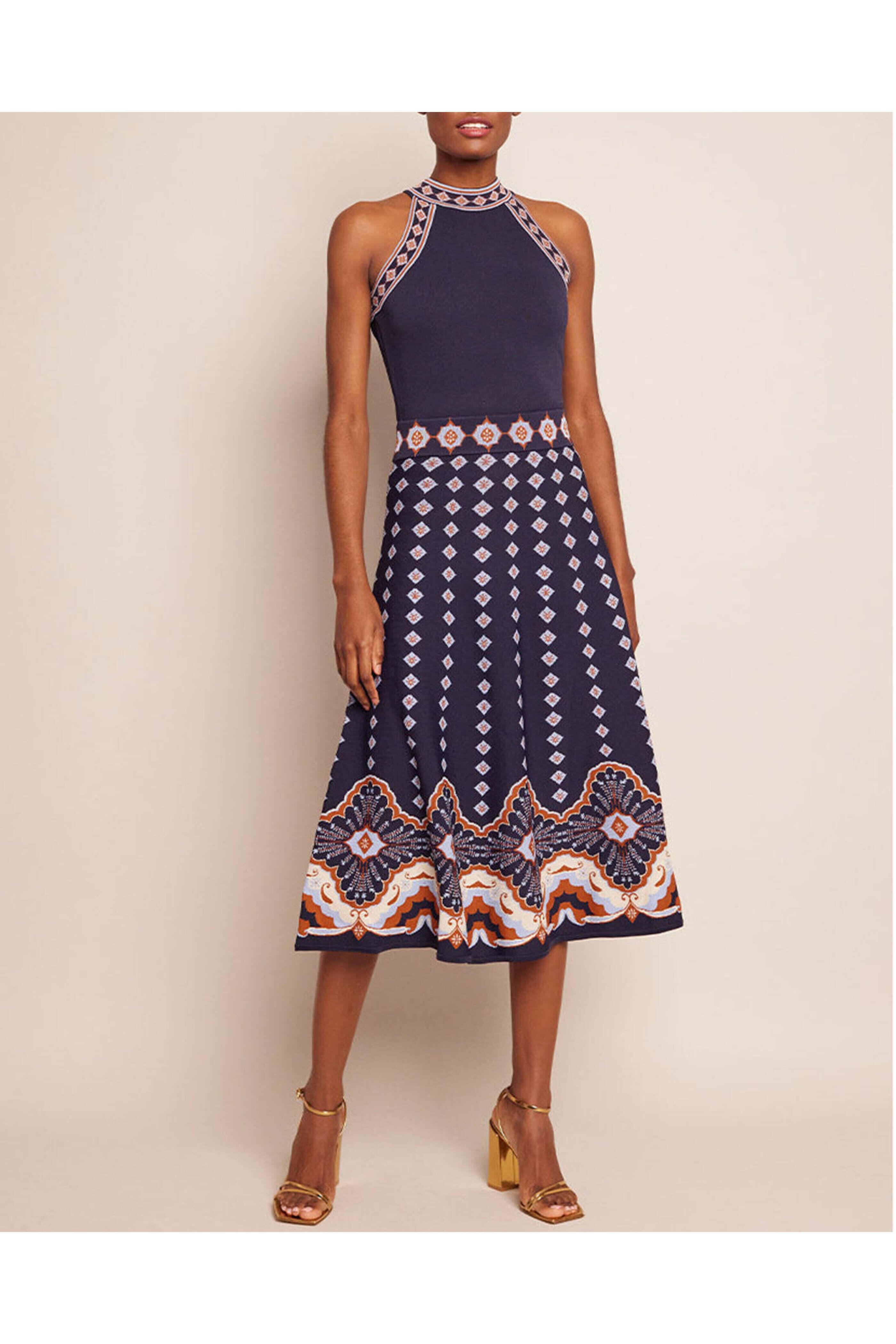 Cara Cara - Jules Navy Sandrinna Dress