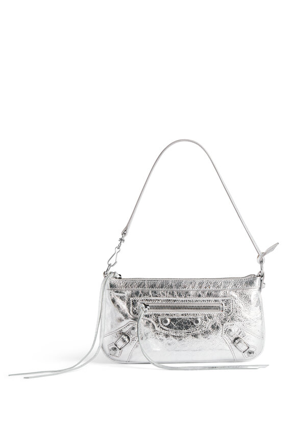 Balenciaga Le City Silver Pouch - view 12
