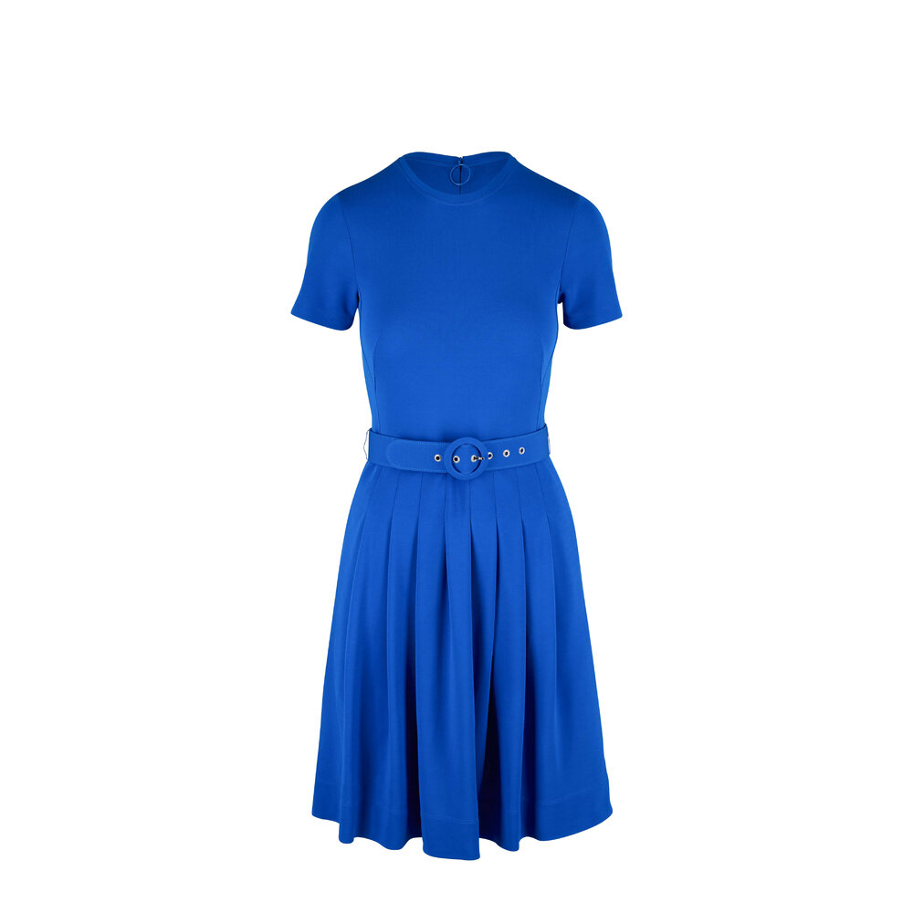アクリス　AKRIS punto ネイビー ベスト Akris Punto - Sky Blue Sleeveless Mock Neck Top | Mitchell