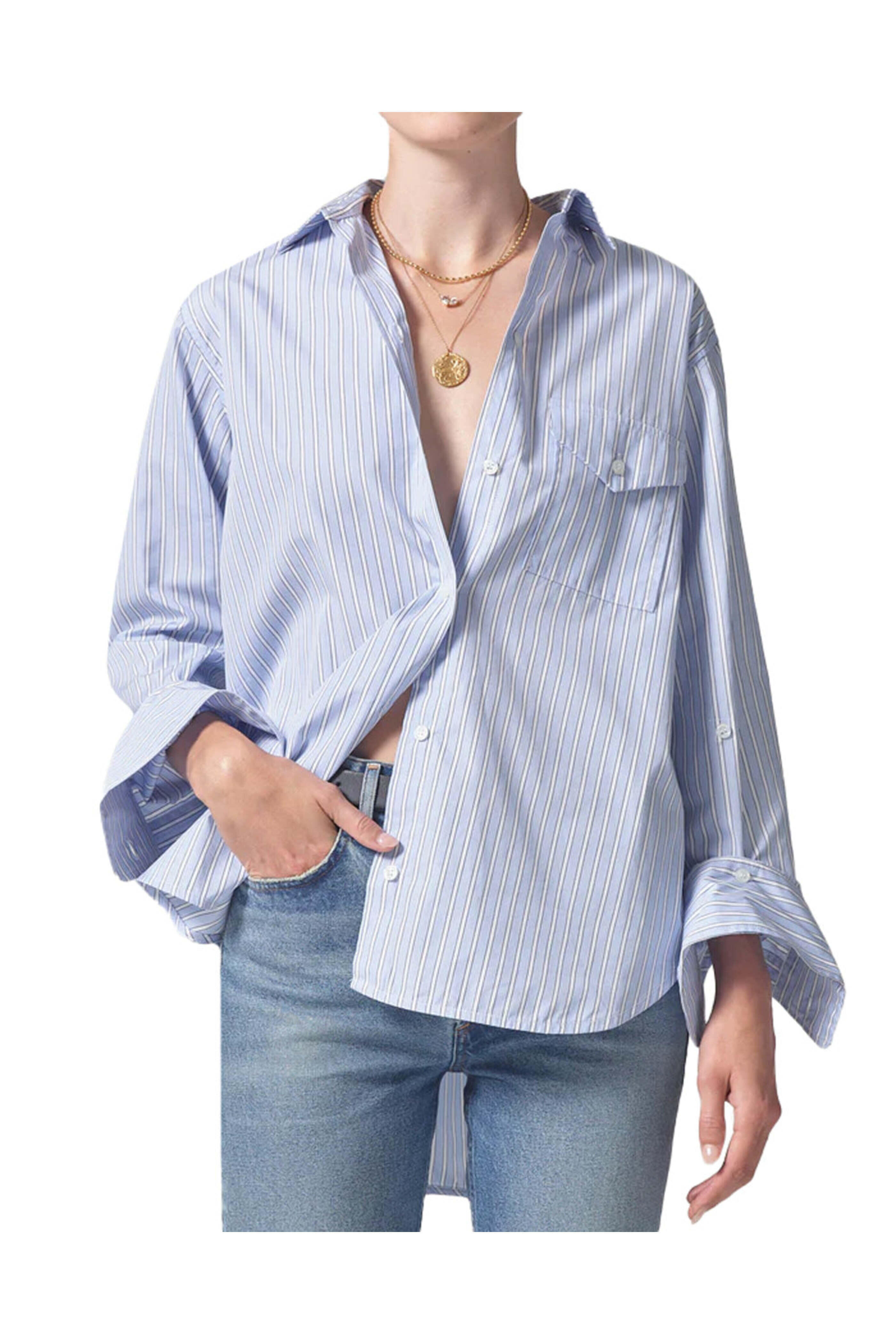 Citizens of Humanity - Melissani Stripe Shay Shirt