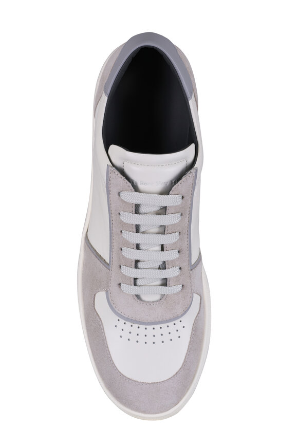 To Boot New York Kenwood Gray Leather & Suede Sneaker - view 4