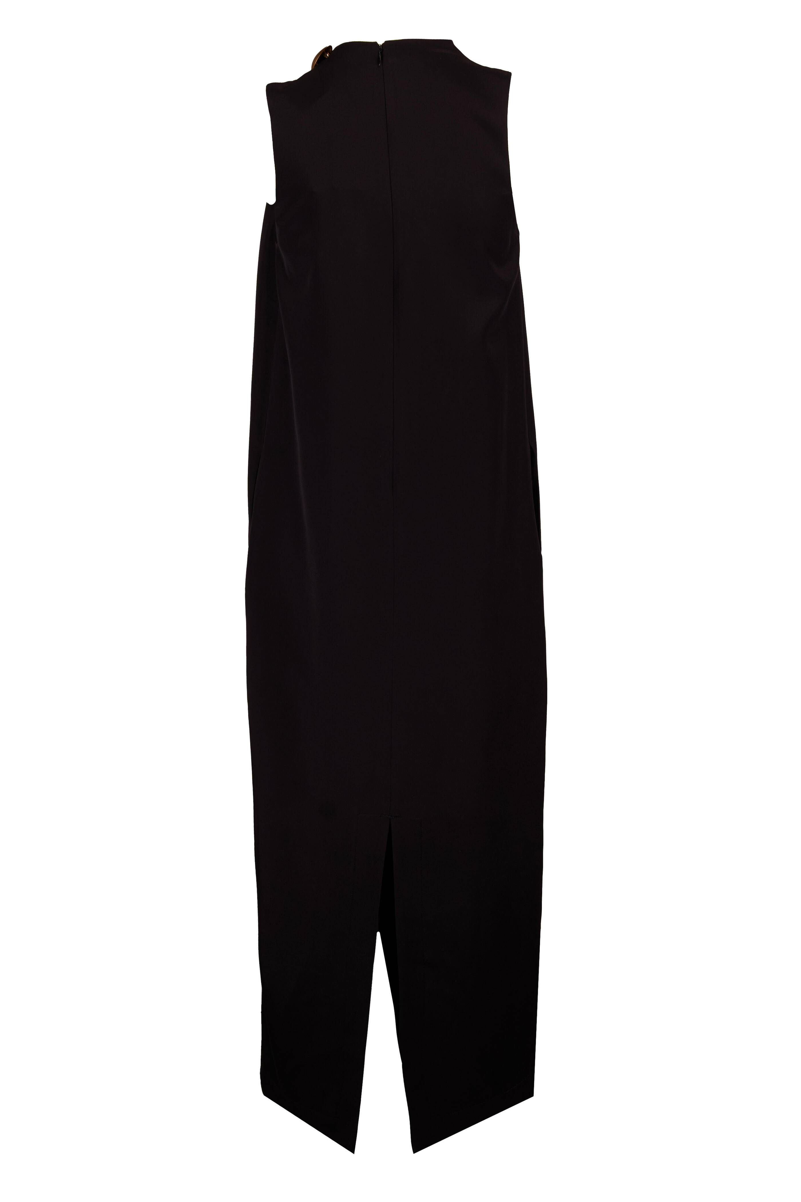 Altuzarra - Jackie Black Column Maxi Dress - view 2