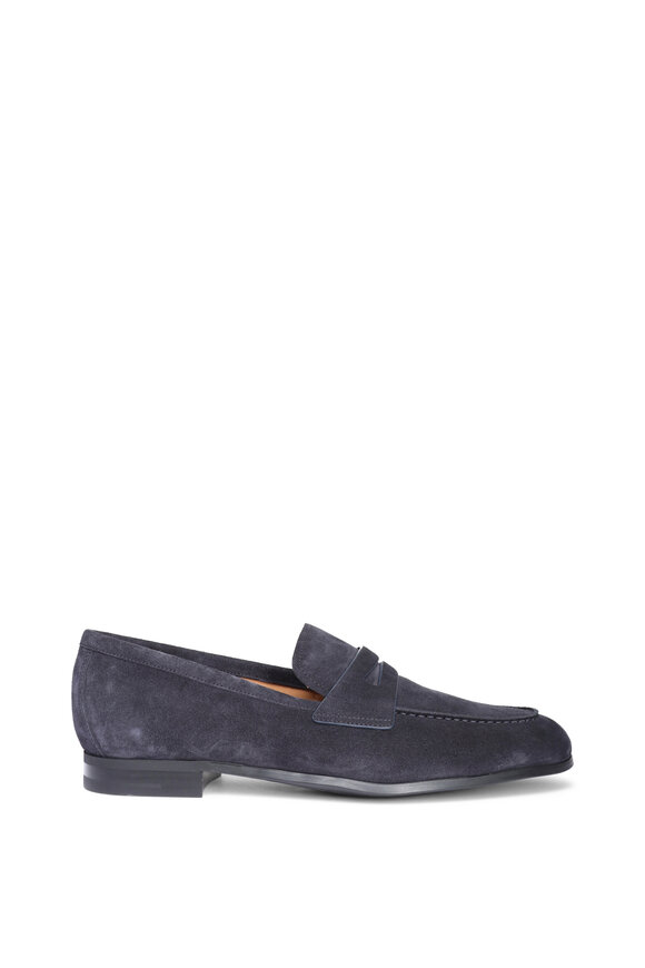 Church's Milton Soft Navy Suede Penny Loafer - view 2