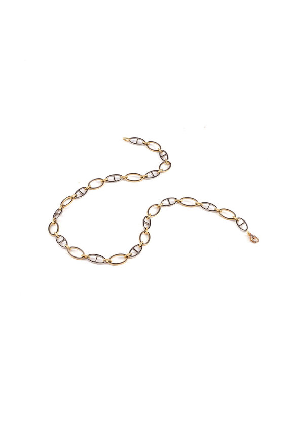 Sylva & Cie Classic Mirage Link Necklace