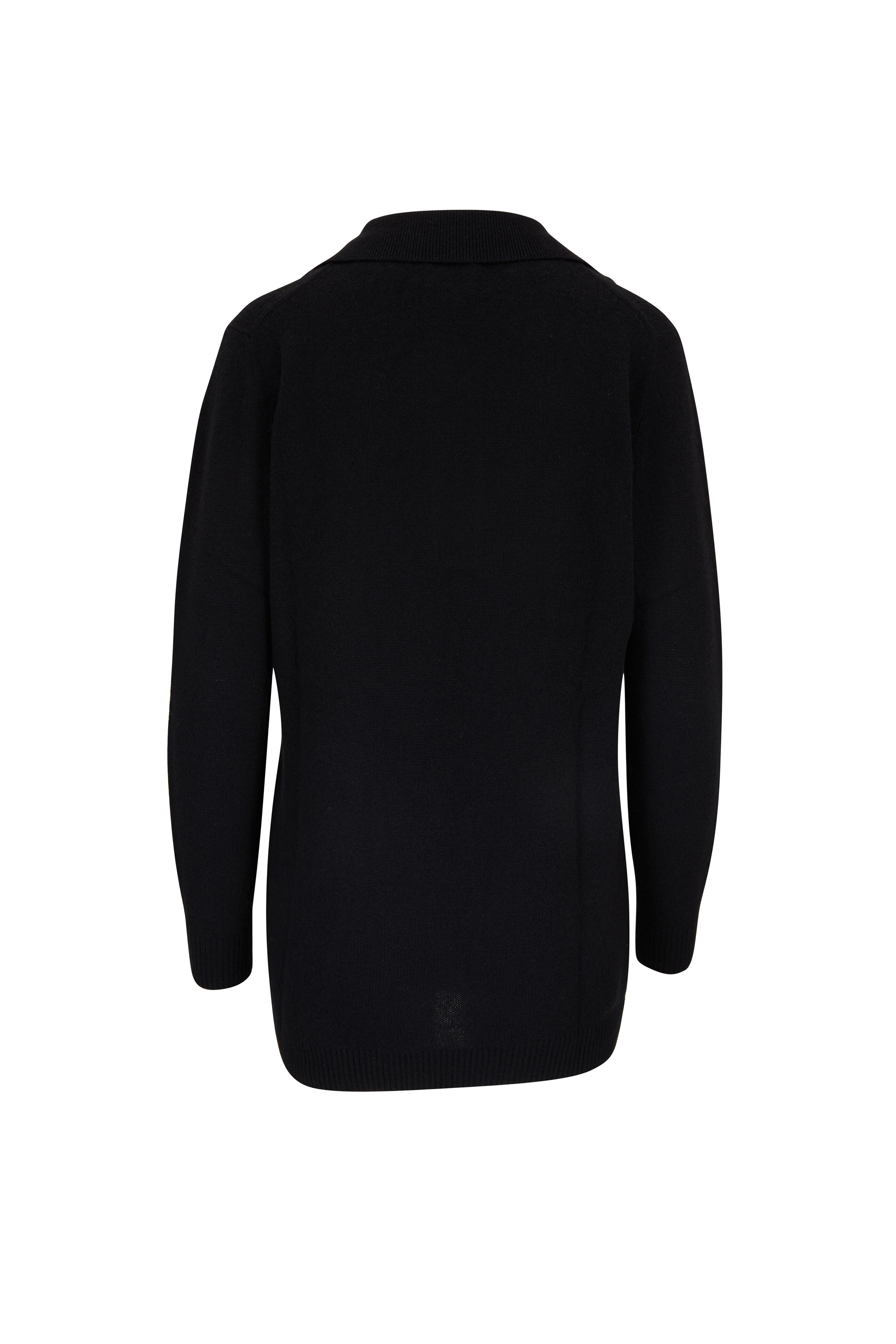 Khaite - Jo Oversized Black Cashmere Sweater