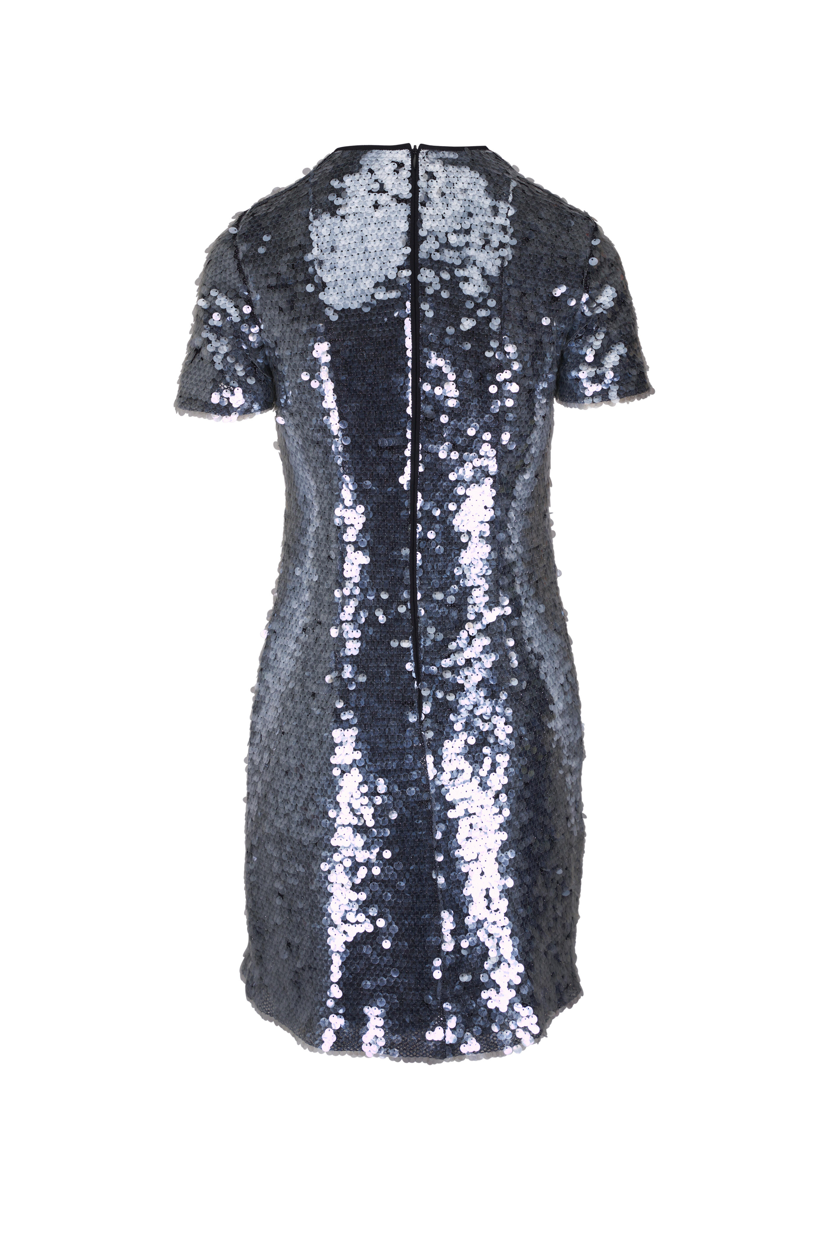 Akris - Black Lucid Sequin Tulle Dress