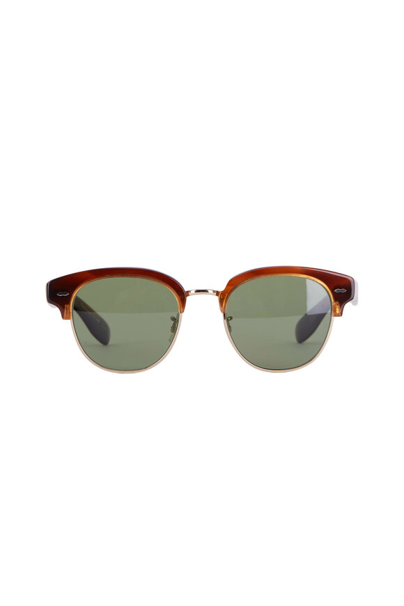 Oliver Peoples - Cary Grant 2 Tortoise Polarized Sunglasses
