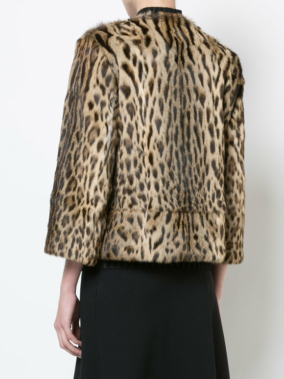 Oscar de la Renta Furs - Natural Lippi Fur Jacket 