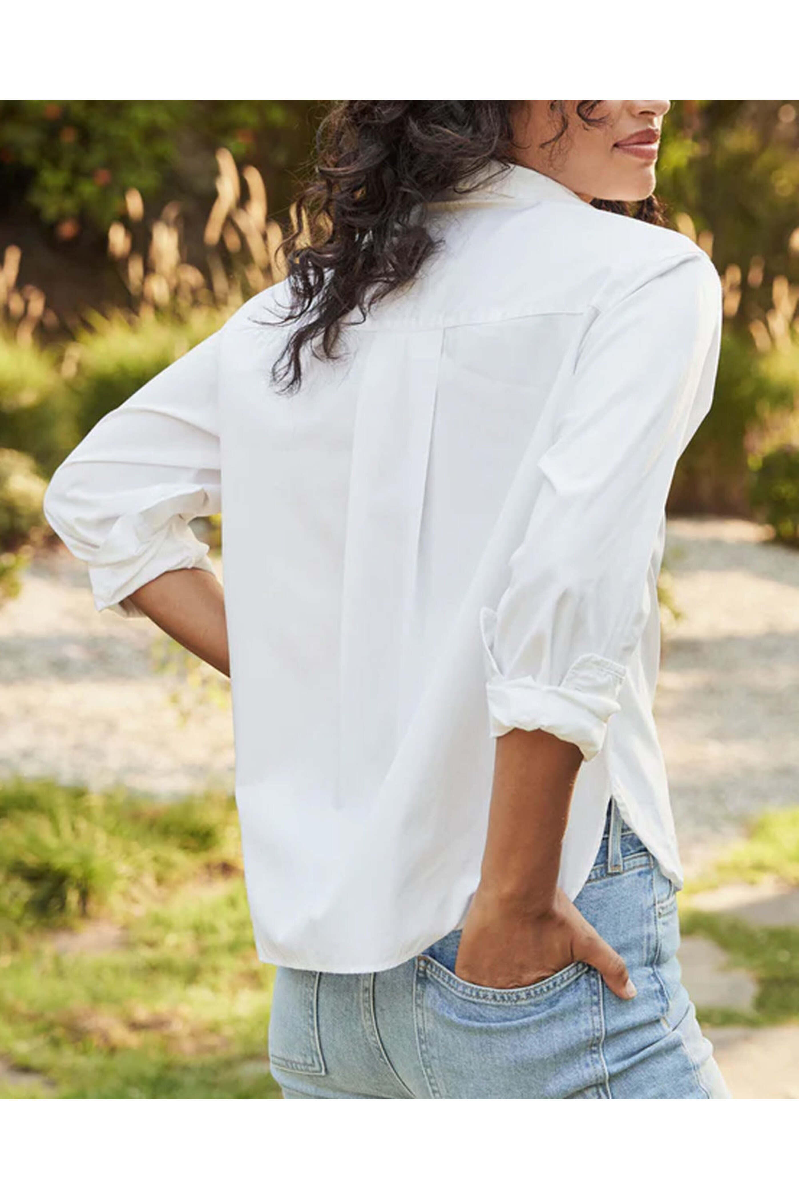 Frank & Eileen - White Silvio Button Up Shirt