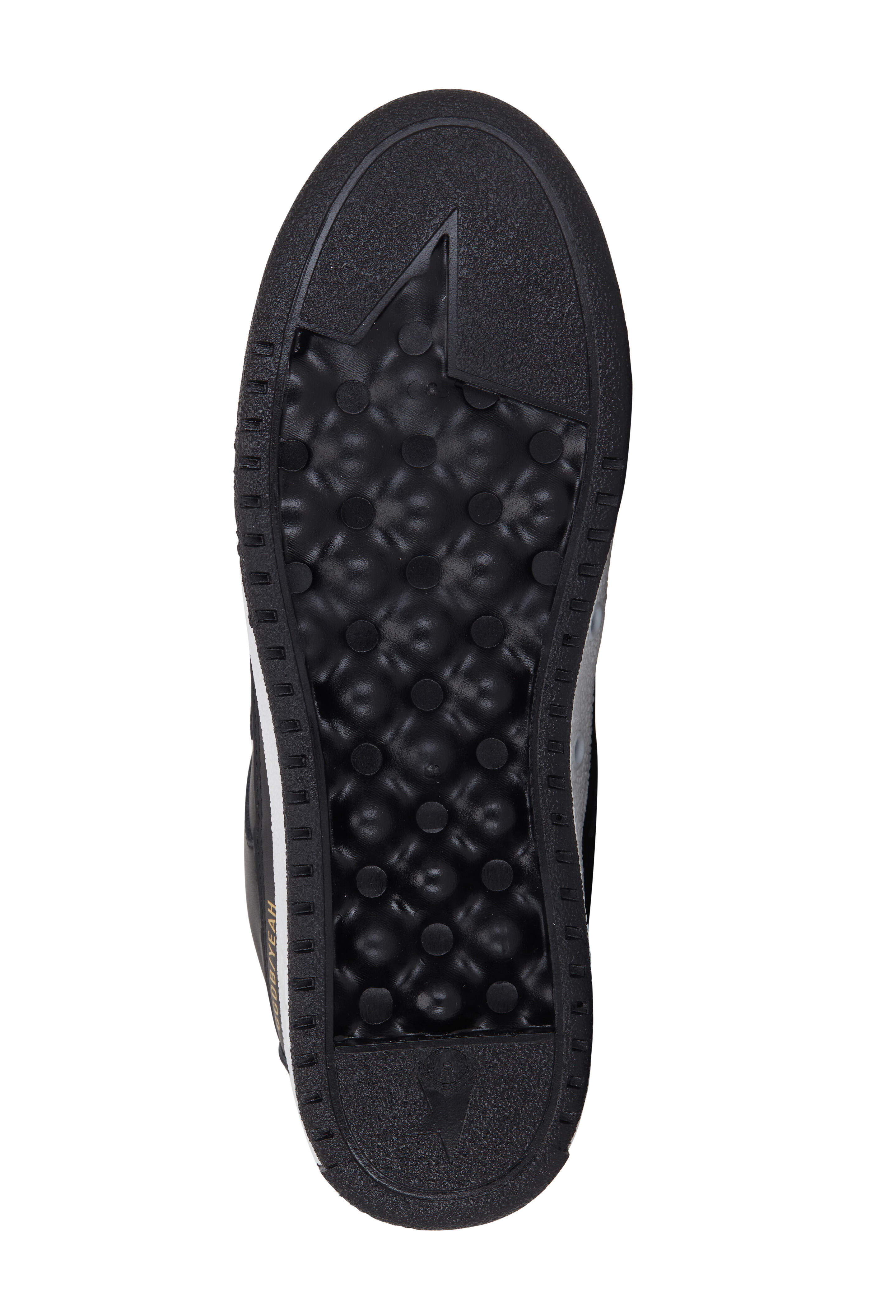 Golden Goose - Yeah! Black Leather Low-Top Sneaker