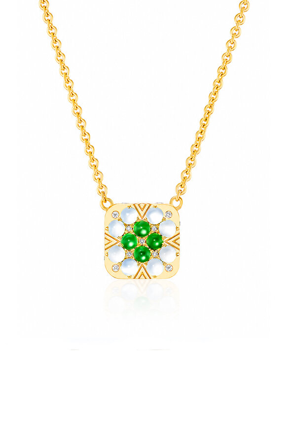 Harwell Godfrey Granny Square Dorothy Pendant Necklace - view 1