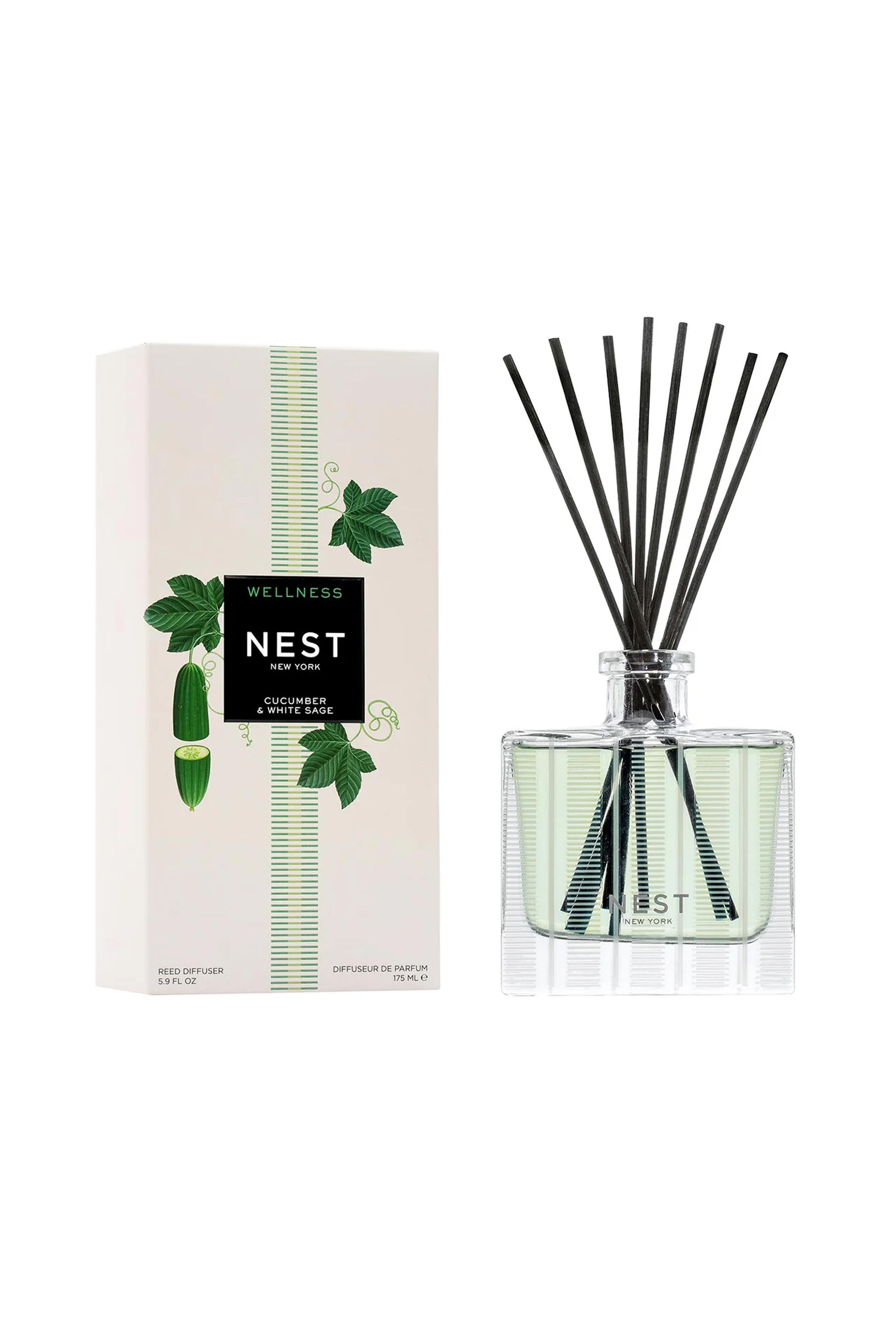 Nest Fragrances - Cucumber & White Sage Reed Diffuser - view 1